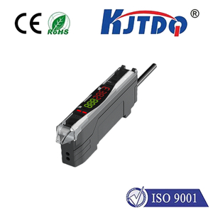Amplificador de fibra óptica con sensores fotoeléctricos KJT-FDQ-V21 NPN PNP