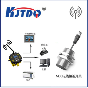 Conector KJT-M30 Interruptor de sensor de proximidad inalámbrico de 4 pines