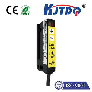 Sensor de separación de etiquetas transparente KJT-FS3-40NT NPN o PNP 