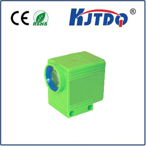 Interruptor fotoeléctrico KJT-FS50 (verde) IP67 NPN PNP