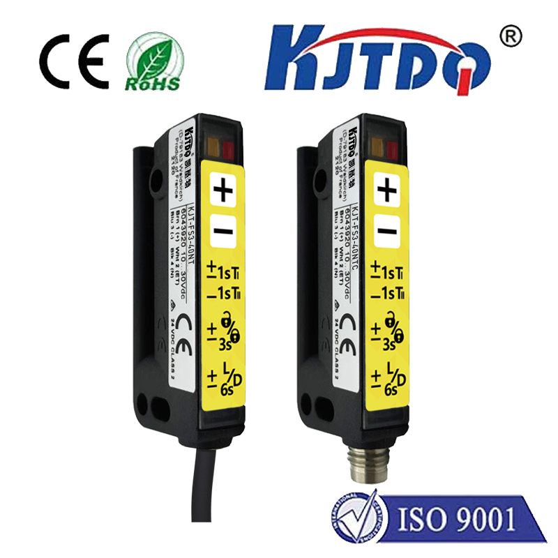 Sensor de horquilla con sensor de etiquetas KJT-FS3-40NTC WFS3-40P415 NPN PNP 3MM 