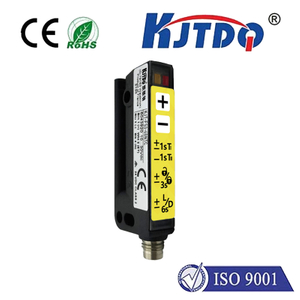 Sensor de etiquetas de detección óptica de 3 mm tipo ranura KJT--FS3- 40NTC 