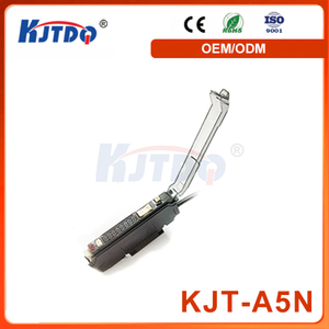 KJT-A5 a prueba de aceite de alta precisión IP65 12V 24V NPN PNP 50/60Hz amplificador de fibra óptica 