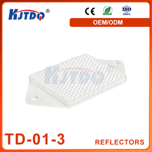 Reflector fotoeléctrico tipo circular cuadrado de alta calidad IP67 serie KJT TD