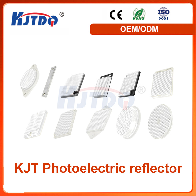Reflector fotoeléctrico de forma circular cuadrada de alta calidad de la serie KJT TD