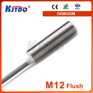 Sensor de proximidad inductivo M12 AC DC blindado 2 cables NO Sn2/4/5mm 10/24/36V