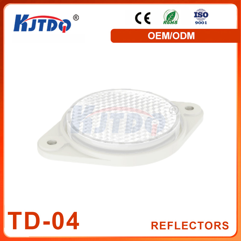 Reflector fotoeléctrico tipo circular cuadrado de alta calidad IP67 serie KJT TD