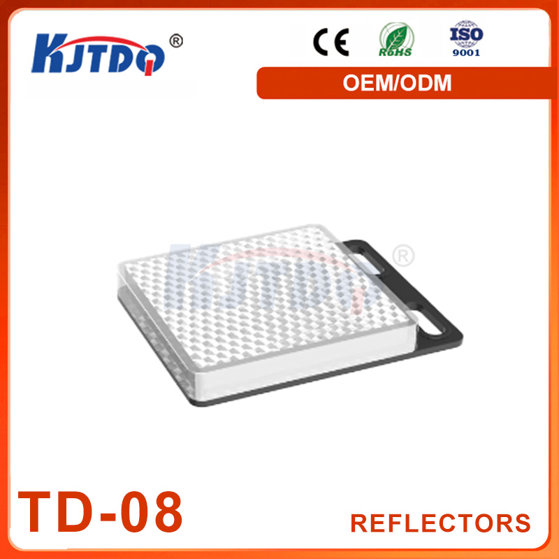 Reflector fotoeléctrico de forma circular cuadrada de alta calidad de la serie KJT TD