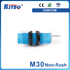 M30 NonFlush 2 cables NO NC Sn 15mm 220V 110V IP67 Interruptor de sensor de proximidad capacitivo 